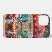 iPhone 13 Fall: Weihnachts-Pilzdesign Hülle (Rückseite (Horizontal))