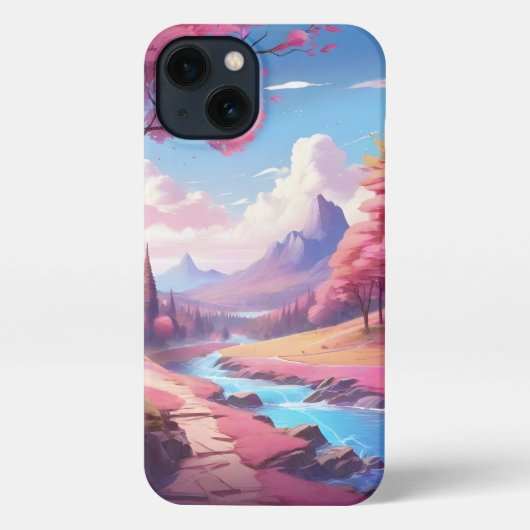 iPhone 13 Gehäuse, glänzend iPhone Hülle (Rückseite)