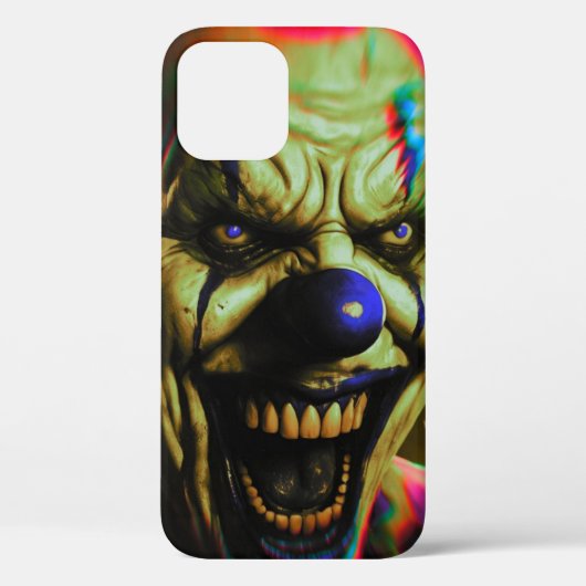 iPhone 13 Gehäuse mit beängstigendem Clown Case-Mate iPhone Hülle (Rückseite)
