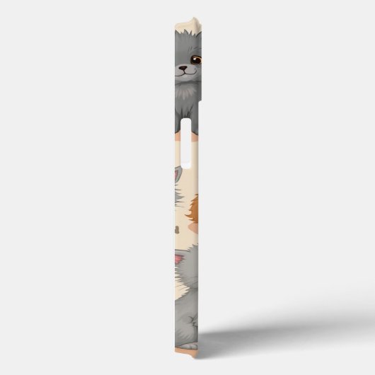 iPhone 13 Hüllen Niedliches Kittenmuster (Rückseite / Rechts)