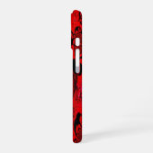 iPhone 13 Mince Case, Brillante - Red Vortex 16 Hülle (Linke Seite)