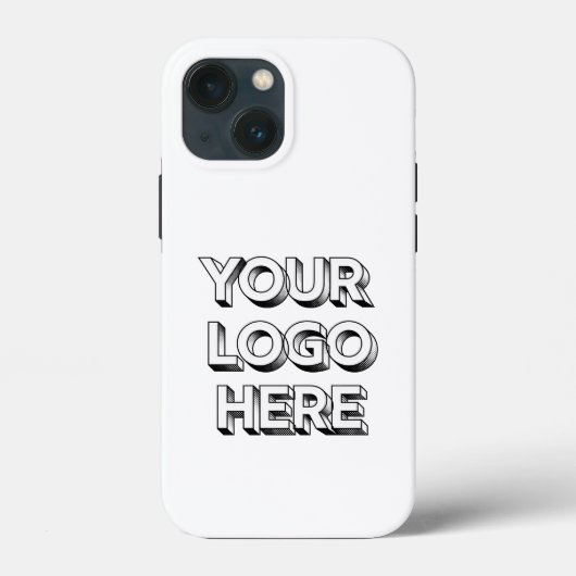 iPhone 13 Mini Hüllen Ihr Logo hier (Rückseite)