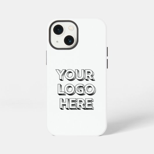 iPhone 13 Mini Hüllen Ihr Logo hier Hülle (Rückseite)