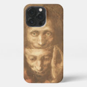 iPhone 13 Pro Case Männer Halloween Hülle (Rückseite)