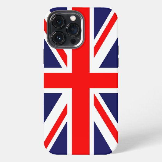 iPhone 13 Pro Max Cell Case, Union Jack Hülle (Rückseite)
