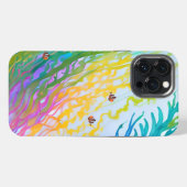 iPhone 13 Pro Max Hülle mit bunter Meeres-Gras (Rückseite (Horizontal))