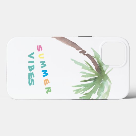 iPhone 13 Summer Vibes Palm Tree Case-Mate iPhone Hülle (Rückseite (Horizontal))