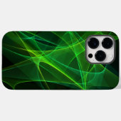 iphone 14 abstrakte schwarz grüne Hüllen max pro (Rückseite (Horizontal))