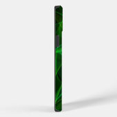 iPhone 14 abstrakte schwarz grüne Hüllen plus (Rückseite / Rechts)