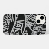 iPhone 14 aus Silikon Hülle (Rückseite (Horizontal))