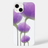 iPhone 14 Case-Purple Flowers Case-Mate iPhone Hülle (Rückseite)