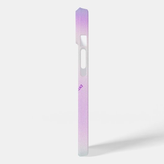 iPhone 14 Case - Reflektiver Schmetterling (Rückseite / Links)