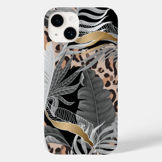 iPhone 14 Case-Tropical Palms Case-Mate iPhone Cas Hülle (Rückseite)