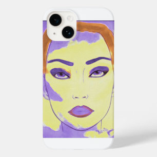 iPhone 14 Fall Art Deco Frauen Malstil Case-Mate iPhone 14 Hülle