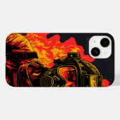 IPhone 14 Fall für Feuerwehrfrau Case-Mate iPhone Hülle (Rückseite (Horizontal))