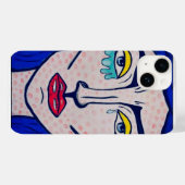iPhone 14 Fall Pop Art Frauen Malerei Case-Mate iPhone Hülle (Rückseite (Horizontal))