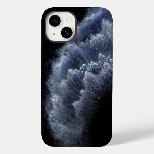 iPhone 14 Fall, Schwarzer Fall Case-Mate iPhone Hülle (Rückseite)