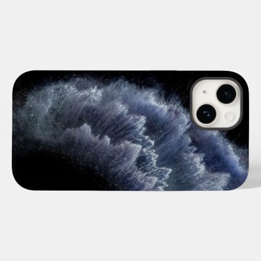 iPhone 14 Fall, Schwarzer Fall Case-Mate iPhone Hülle (Rückseite (Horizontal))