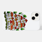 iPhone 14 Gehäuse (Doodle - Hand gezeichnet) Case-Mate iPhone Hülle (Rückseite (Horizontal))