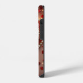 iPhone 14 Grosses Gehäuse, glänzend mit Herz-Liebe iPhone Hülle (Linke Seite)