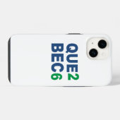 iPhone 14 Hülle QUEBEC 26 (Rückseite (Horizontal))
