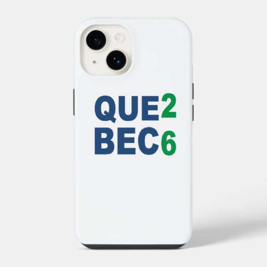 iPhone 14 Hülle QUEBEC 26 (Rückseite)