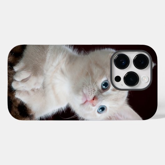 iphone 14 Hüllen pro cat Liebe (Rückseite (Horizontal))