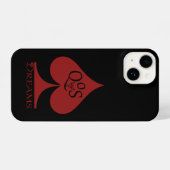 iPhone 14 Phone Case Queen of Spades BBC Vixen QoS Hülle (Rückseite (Horizontal))