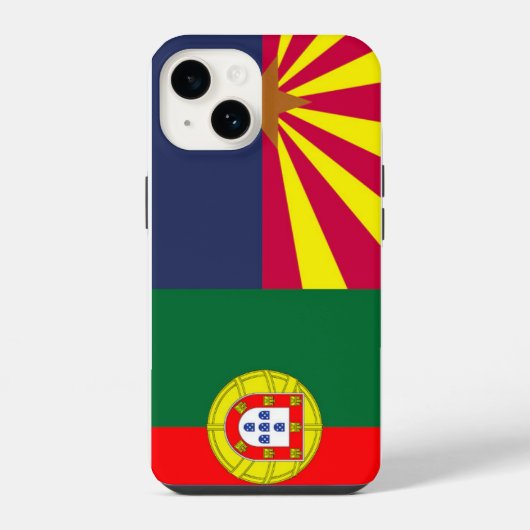 iPhone 14 Portugiesisch in Arizona Phone Case Hülle (Rückseite)