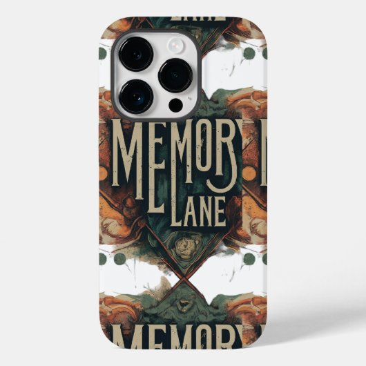 iPhone 14 Pro Case - Memory Lane Edition (Rückseite)