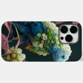 iPhone 14 Pro Case with Bird Design - Nature-Inspi (Rückseite (Horizontal))