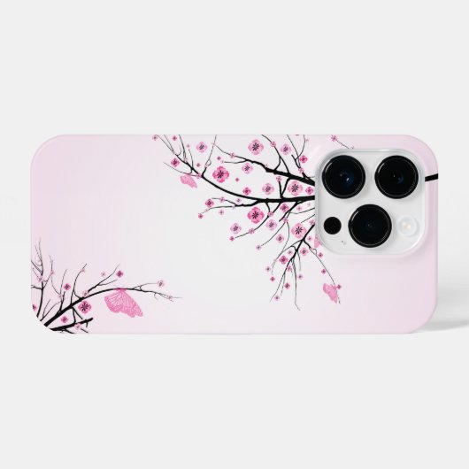 iPhone 14 Pro Gehäuse mit Kirschblüte iPhone Hülle (Rückseite (Horizontal))