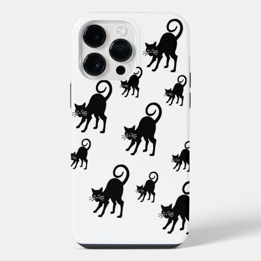 IPhone 14 Pro Max - Black Cat Case Hülle (Rückseite)