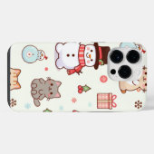 iPhone 14 Pro Max Case- Cat Schneemann Hülle (Rückseite (Horizontal))