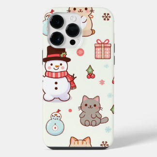 iPhone 14 Pro Max Case- Cat Schneemann Hülle