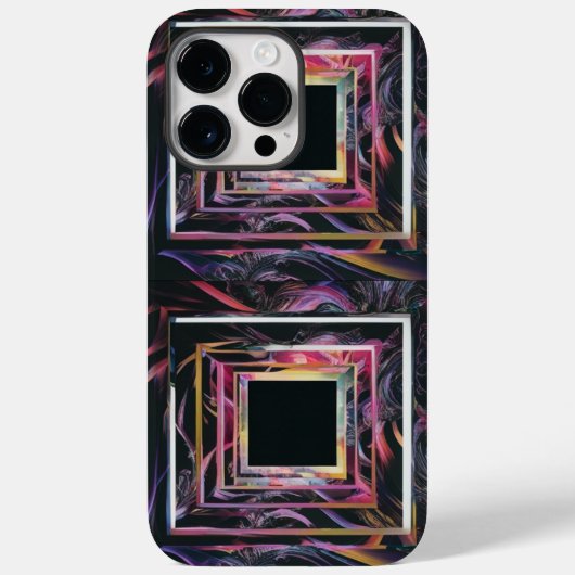iPhone 14 Pro Max Case - Künstlerischer moderner S (Rückseite)
