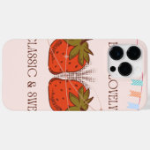 iPhone 14 Pro Max Gehäuse - Erdbeeren Case-Mate iPhone Hülle (Rückseite (Horizontal))