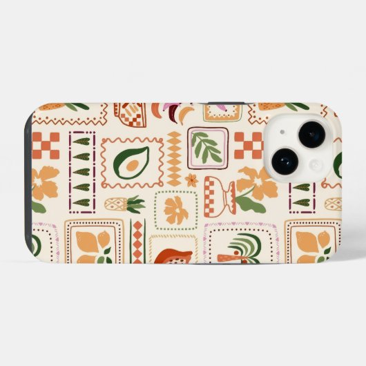 iPhone 14 Stress Case | Schutz der doppelten Ebene Hülle (Rückseite (Horizontal))