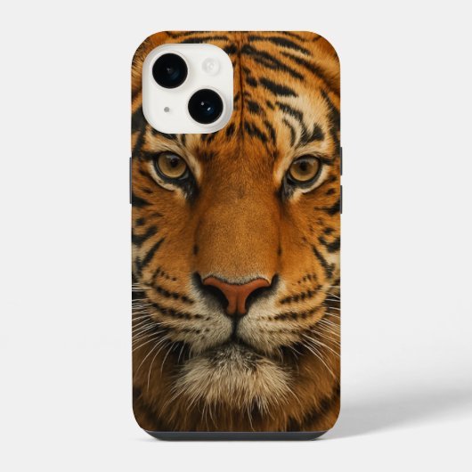 iPhone 14 Tiger Hülle (Rückseite)