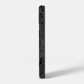 iPhone 14 Tough Case, Brillante - Dark Spiral iPhone Hülle (Linke Seite)