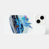 iPhone 14 weißer Fall iPhone Hülle (Rückseite (Horizontal))