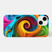 iPhone 14 wo Farbe Eleganz trifft. iPhone Hülle (Rückseite (Horizontal))