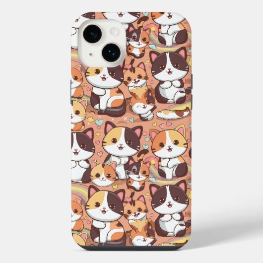 IPHONE 14PLUS Gehäuse Design Hülle (Rückseite)