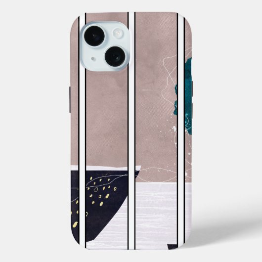 iPhone 15 abstraktes Case-Design Case-Mate iPhone Hülle (Rückseite)