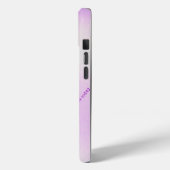 iPhone 15 Case - Reflektives Schmetterlingsdesign (Rückseite / Links)