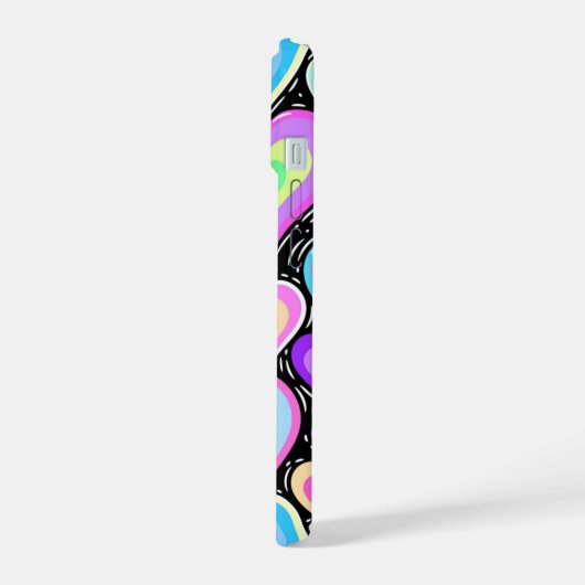 iPhone 15 Cases "Hearts" iPhone 15 Hülle (Linke Seite)