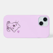 iPhone 15 Fall Hallo Kitty Thema Hülle (Rückseite (Horizontal))