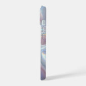 iPhone 15 Gehäuse mit sanftem Hologramm iPhone 15 Hülle (Linke Seite)