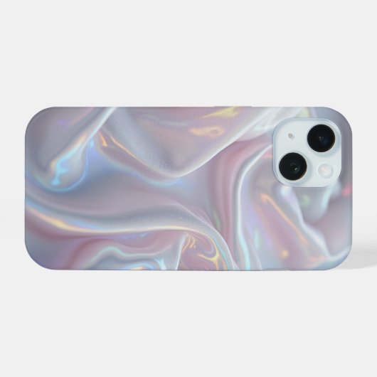 iPhone 15 Gehäuse mit sanftem Hologramm iPhone 15 Hülle (Rückseite (Horizontal))
