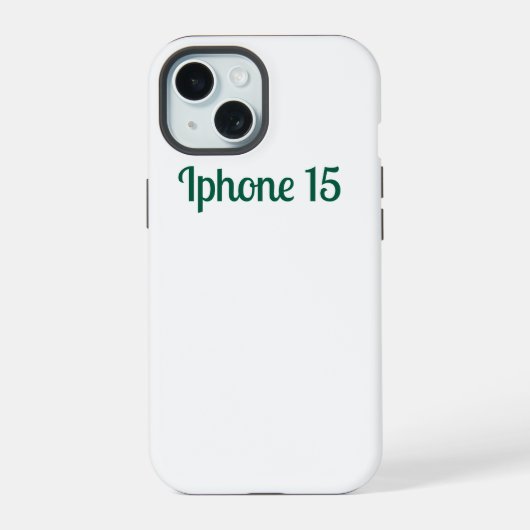 IPhone 15 Hülle (Rückseite)